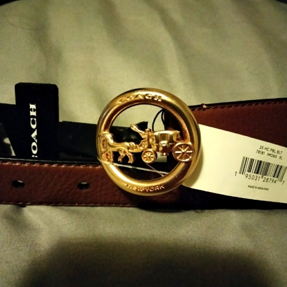 Women's Coach Belt